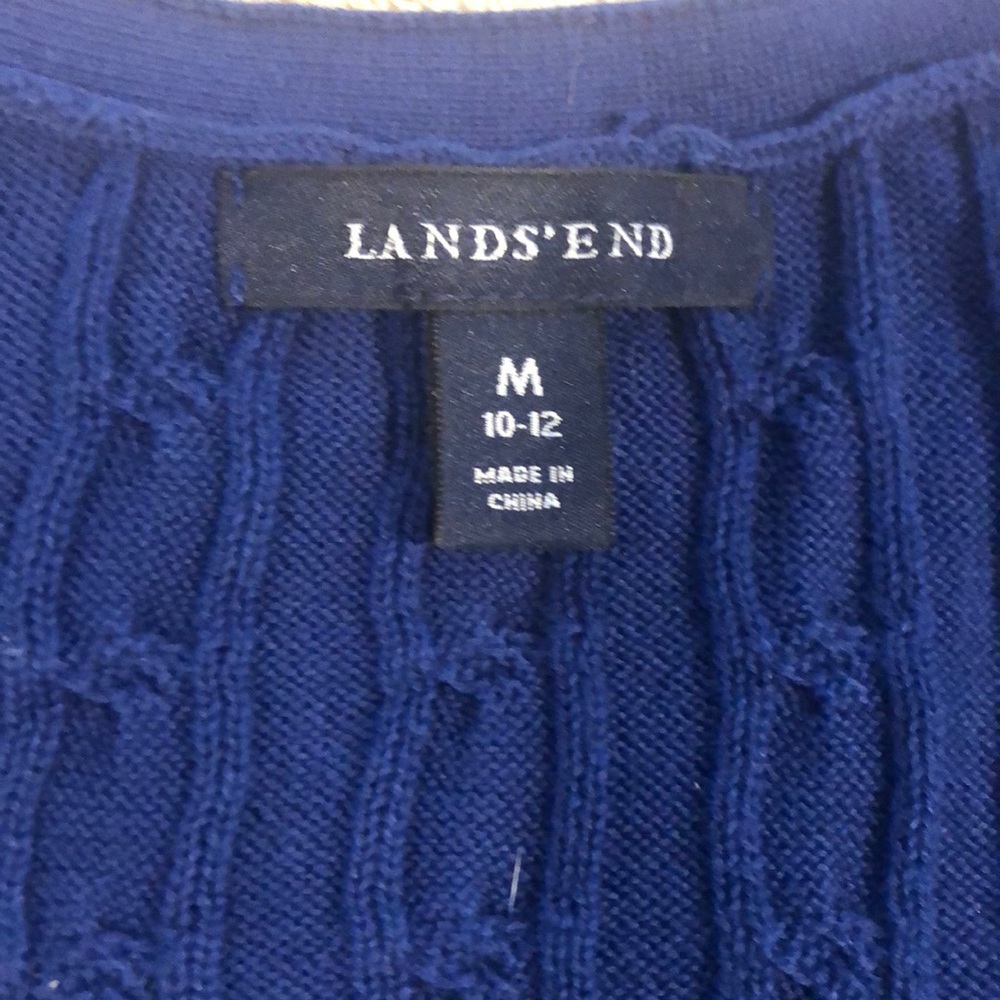 Cable knit sweater